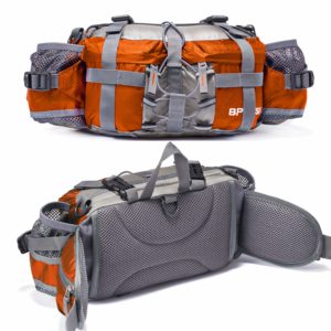 Bp Vision Outdoor Fanny Pack Hiking Camping Fishing Waist Bag 2 Water Bottle Holder Lumbar Pack